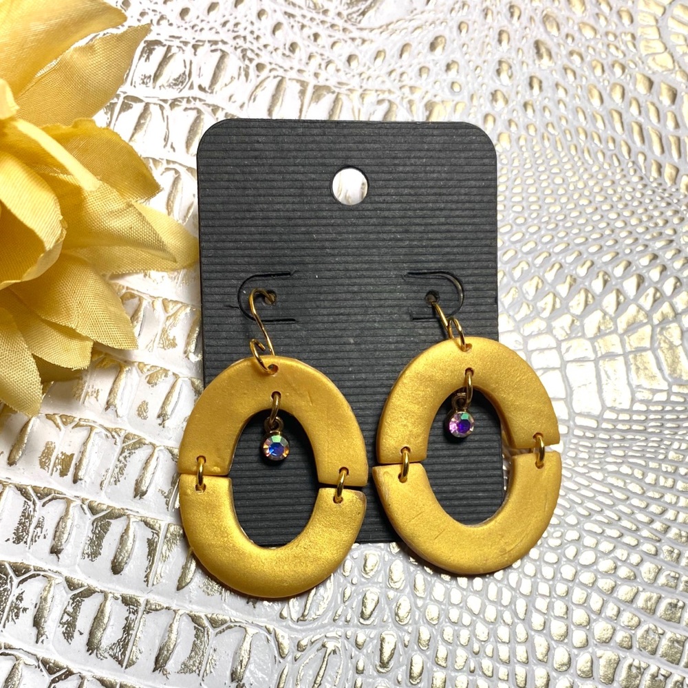 Polymer Clay Dangle Earrings
